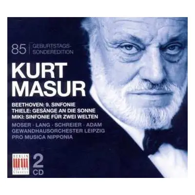 CD Ludwig van Beethoven: Kurt Masur - 85 Geburtstags-sonderedition