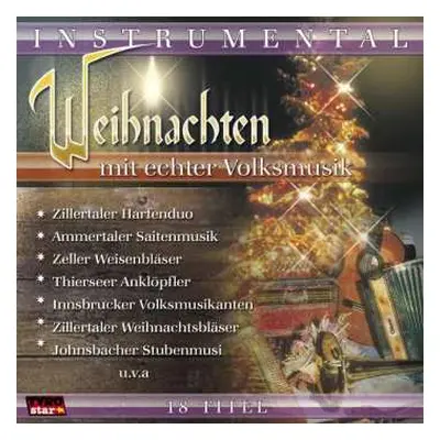 CD Various: Weihnachten Mit Echter Volksmusik