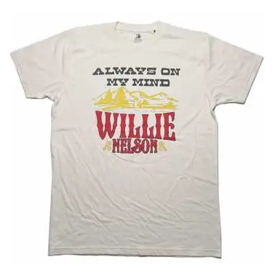 Willie Nelson Unisex T-shirt: Always On My Mind (medium) M