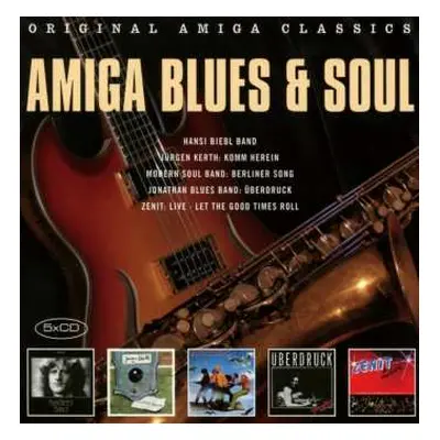 5CD Various: Amiga Blues & Soul