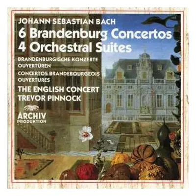 3CD Johann Sebastian Bach: 6 Brandenburg Concertos / 4 Orchestral Suites