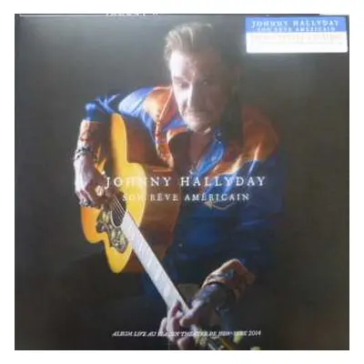 3LP Johnny Hallyday: Son Rêve Américain (Album Live Au Beacon Theatre De New-York 2014)