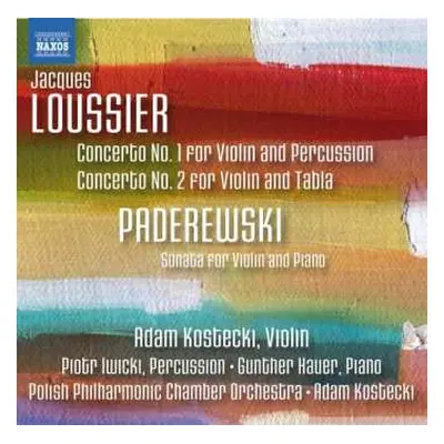 CD Jacques Loussier: Concerto No. 1 For Violin And Percussion, Concerto No. 2 For Violin And Tab