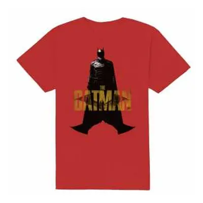 Tričko The Batman Yellow Text XL