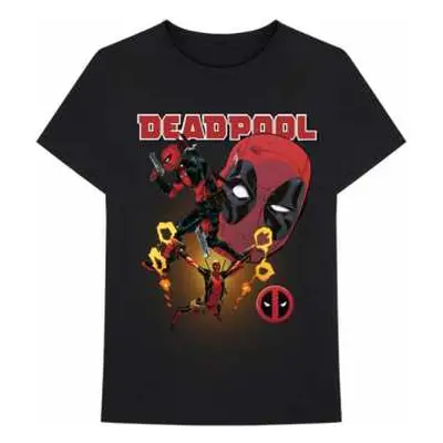 Tričko Deadpool Collage 2 XL