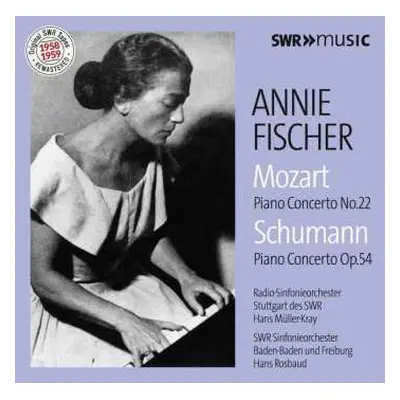 CD Wolfgang Amadeus Mozart: Annie Fischer - Mozart / Schumann