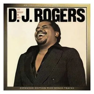 CD D. J. Rogers: Love Brought Me Back