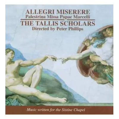 CD Gregorio Allegri: Miserere / Missa Papae Marcelli