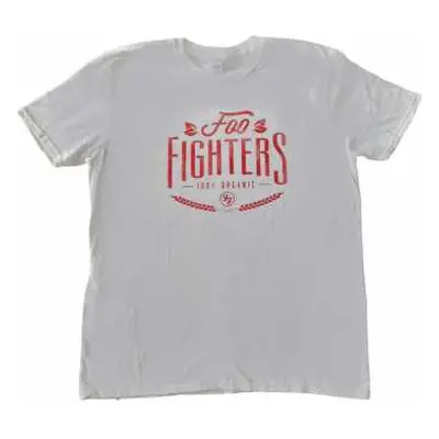 Foo Fighters Unisex T-shirt: 100% Organic (small) S