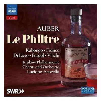 2CD Daniel-Francois-Esprit Auber: Le Philtre