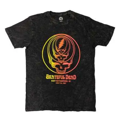 Grateful Dead Unisex T-shirt: Concentric Skulls (wash Collection) (large) L