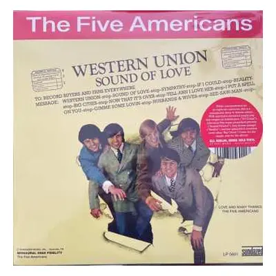 LP The Five Americans: Western Union / Sound Of Love CLR