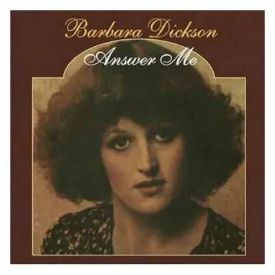 CD Barbara Dickson: Answer Me