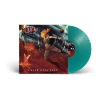 LP Martyr: Planet Metalhead (green transparant vinyl) CLR