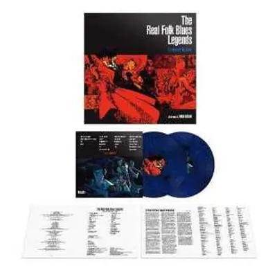 2LP The Seatbelts: Cowboy Bebop: The Real Folk Blues Legends (darkblue Vinyl)