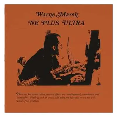 LP Warne Marsh: Ne Plus Ultra