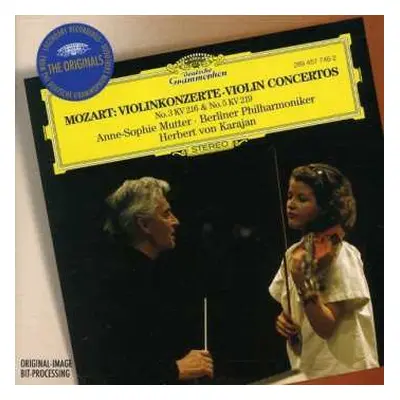 CD Berliner Philharmoniker: Violinkonzerte • Violin Concertos • No. 3 KV 216 & No. 5 KV 219