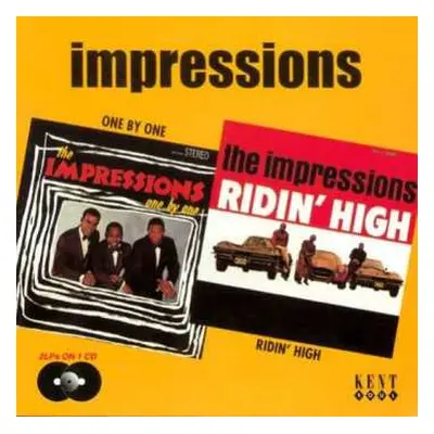 CD The Impressions: One By One / Ridin' High