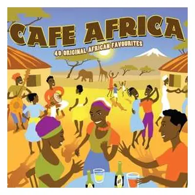 2CD Various: Cafe Africa - 40 Original African Favourites