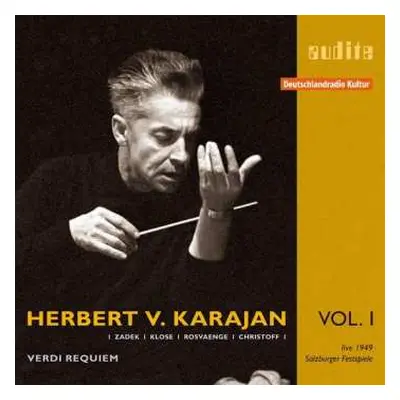 2CD Various: Herbert Von Karajan - Audite-edition Vol.1