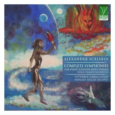 3CD Alexander Scriabine: Complete Symphonies For Piano 4-hands And 2 Pianos