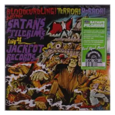 LP Satan's Pilgrims: Live at Jackpot Records CLR | LTD