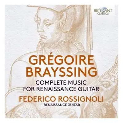 CD Federico Rossignoli: Complete Music For Renaissance Guitar