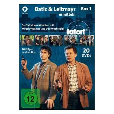 20DVD Various: Tatort München - Batic & Leitmayr Ermitteln Box 1