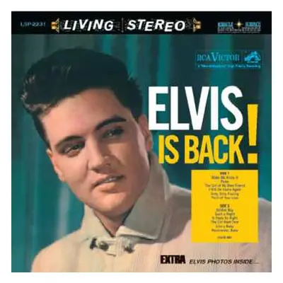 LP Elvis Presley: Elvis Is Back!