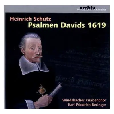 CD Heinrich Schütz: Psalmen Davids 1619