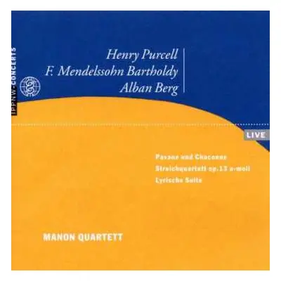 CD Henry Purcell: Manon Quartett