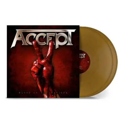 2LP Accept: Blood Of The Nations (limited Edition) (gold Vinyl)