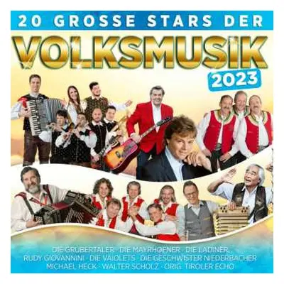 CD Various: 20 Große Stars Der Volksmusik 2023