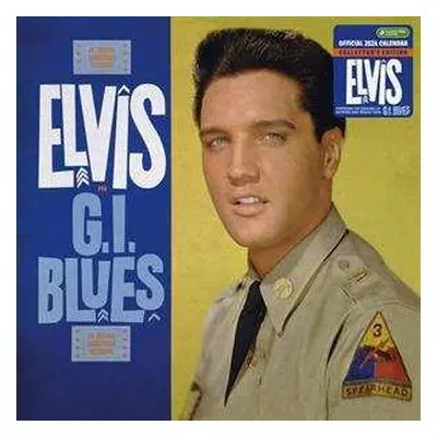 LP Elvis Calendar Presley: G.i. Blues 2024 Record Sleeve Calendar