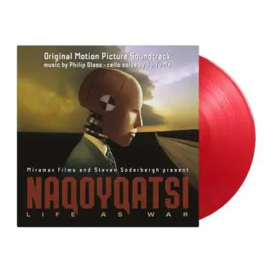 2LP Philip Glass: Naqoyqatsi - Life As War (filmmusik) (180g / Red Vinyl)