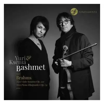 CD J. Brahms: Sonaten Für Viola & Klavier Op.102 Nr.1 & 2