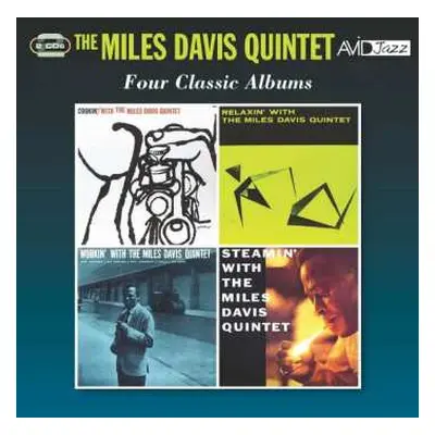 2CD The Miles Davis Quintet: Four Classic Albums - Cookin' / Relaxin' / Workin' / Steamin' With 