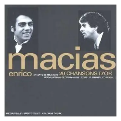 CD Enrico Macias: 20 Chansons D'or