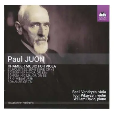 CD Paul Juon: Chamber Music For Viola