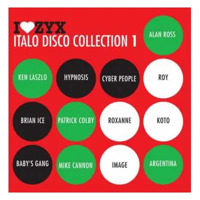 3CD Various: I Love ZYX Italo Disco Collection 1