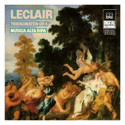 CD Jean Marie Leclair: Trio Sonatas, Op. 4