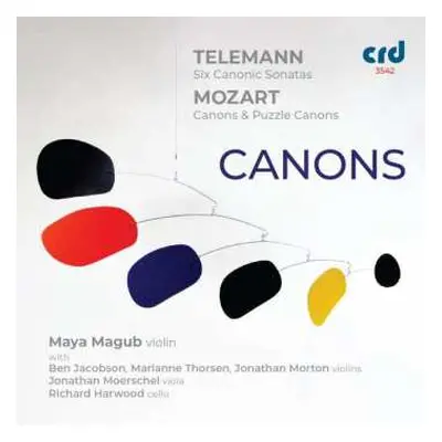 CD Georg Philipp Telemann: 6 Kanonische Sonaten Für 2 Violinen