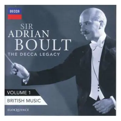 16CD/Box Set Sir Adrian Boult: The Decca Legacy, Volume 1 – British Music