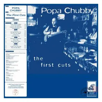 2LP Popa Chubby: The First Cuts (transparent Blue Vinyl)