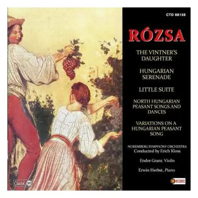 CD Miklós Rózsa: Ungarische Serenade Op.25