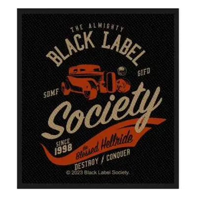 Black Label Society Standard Patch: The Blessed Hellride