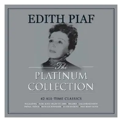 3LP Edith Piaf: The Platinum Collection CLR