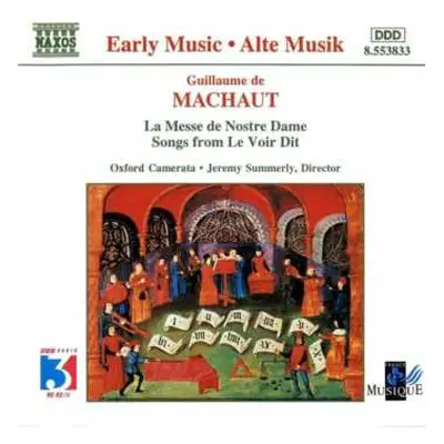 CD Guillaume de Machaut: La Messe De Nostre Dame / Le Voir Dit