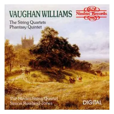 CD Ralph Vaughan Williams: Streichquartette Nr.1 & 2