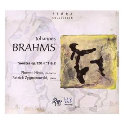 CD Johannes Brahms: Sonaten Für Klarinette & Klavier Op.120 Nr.1 & 2